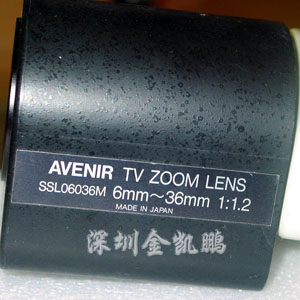 &nbsp;&nbsp;攝像機(jī)鏡頭&nbsp;&nbsp;SSL0636 6MM-36MM 1：1.2