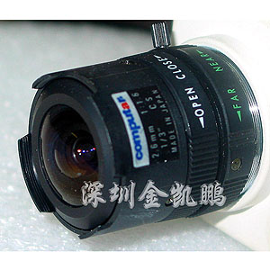 &nbsp;&nbsp;攝像機鏡頭&nbsp;&nbsp;COMPUTAR2.6MM 1:1.6 1/3”