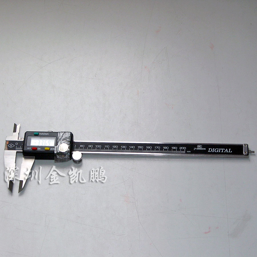 上海量具刃具廠&nbsp;&nbsp;電子數(shù)量顯卡尺&nbsp;&nbsp;0-300mm